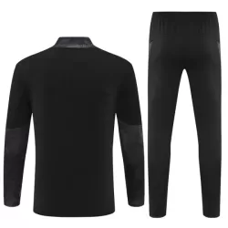 Conjunto de Moletom de Treino AC Milan Homem Quarto-Zíper 2025-26 Preta