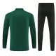 Conjunto de Moletom de Treino AC Milan Homem Quarto-Zíper 2025-26 Verde