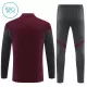Conjunto de Moletom de Treino Arsenal Criança Quarto-Zíper 2025-26 Vermelha