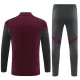 Conjunto de Moletom de Treino Arsenal Homem Quarto-Zíper 2025-26 Vermelha