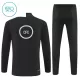 Conjunto de Moletom de Treino Chelsea Criança Quarto-Zíper 2025-26 Preta