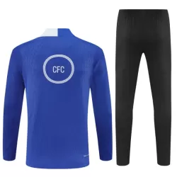 Conjunto de Moletom de Treino Chelsea Homem Quarto-Zíper 2025-26 Azul