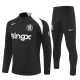 Conjunto de Moletom de Treino Chelsea Homem Quarto-Zíper 2025-26 Preta
