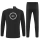 Conjunto de Moletom de Treino Chelsea Homem Quarto-Zíper 2025-26 Preta