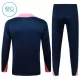 Conjunto de Moletom de Treino FC Barcelona Criança Quarto-Zíper 2025-26 Azul