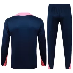 Conjunto de Moletom de Treino FC Barcelona Homem Quarto-Zíper 2025-26 Azul