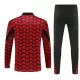 Conjunto de Moletom de Treino Feyenoord Homem Quarto-Zíper 2025-26 Vermelha