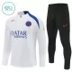 Conjunto de Moletom de Treino Paris Saint-Germain Criança Quarto-Zíper 2025-26 Branca