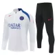 Conjunto de Moletom de Treino Paris Saint-Germain Homem Quarto-Zíper 2025-26 Branca