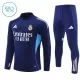 Conjunto de Moletom de Treino Real Madrid Criança Quarto-Zíper 2025-26 Navy