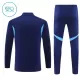 Conjunto de Moletom de Treino Real Madrid Criança Quarto-Zíper 2025-26 Navy