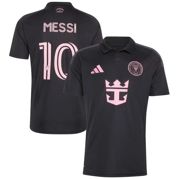 Camisola Inter Miami CF Messi 10 Homem Equipamento 2ª 2026