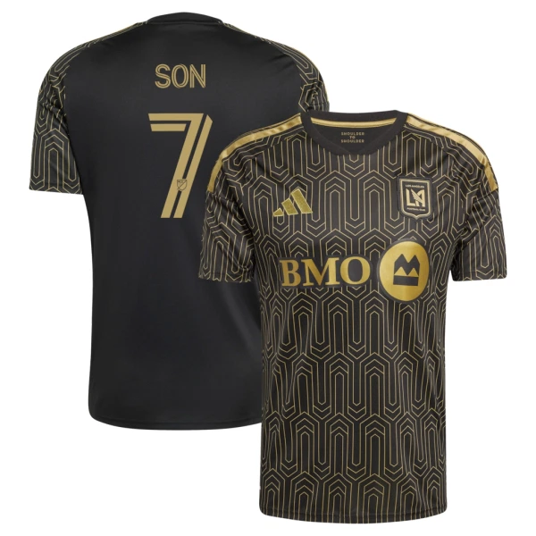 Camisola Los Angeles FC Son 7 Homem Equipamento 1ª 2026 Camisola Los Angeles FC Son 7 Homem Equipamento 1ª 2026