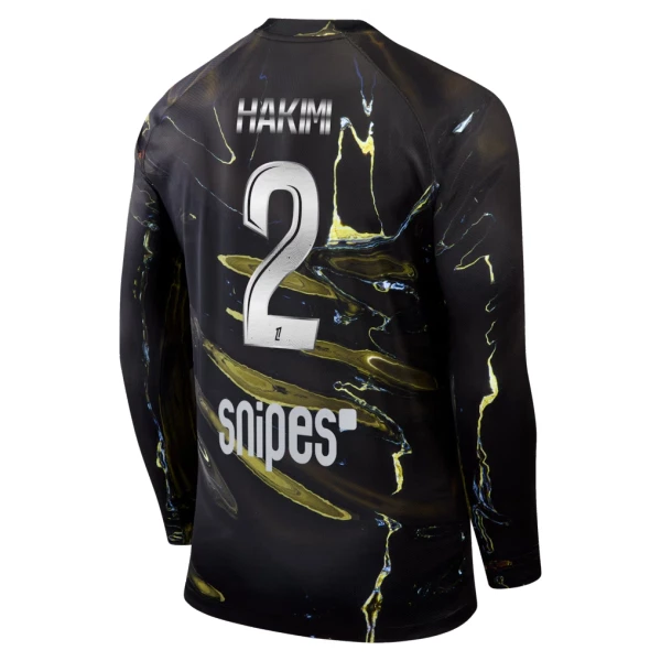 Camisola Manga Comprida Paris Saint-Germain Hakimi 2 Night Edition Homem 2025-26