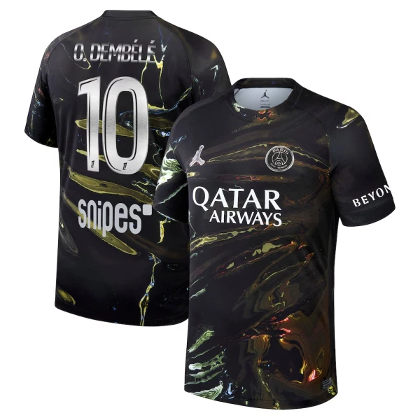 Camisola Paris Saint-Germain O. Dembele 10 Night Edition Homem 2025-26