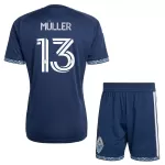 Camisola Vancouver Whitecaps Müller 13 Criança Equipamento 2ª 2026