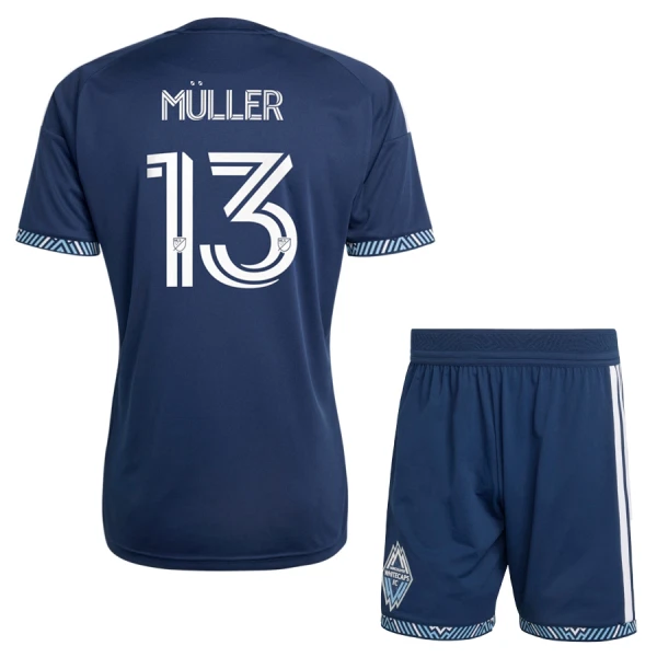Camisola Vancouver Whitecaps Müller 13 Criança Equipamento 2ª 2026