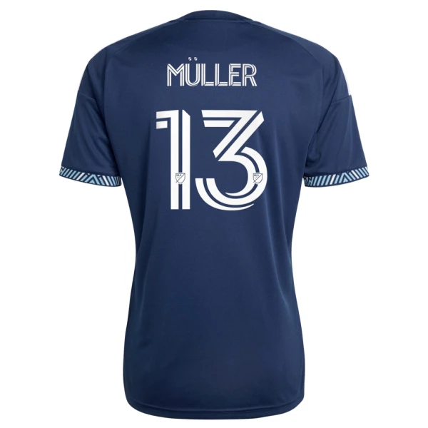 Camisola Vancouver Whitecaps Müller 13 Criança Equipamento 2ª 2026
