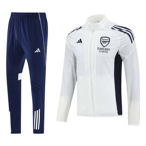 Casaco de Treino Conjunto Arsenal Homem 2025-26 Branca