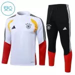 Conjunto de Moletom de Treino Alemanha Criança Quarto-Zíper 2026-27 Branca