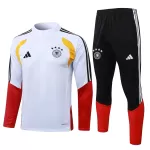 Conjunto de Moletom de Treino Alemanha Homem Quarto-Zíper 2026-27 Branca