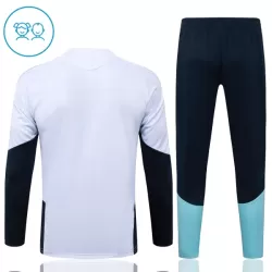 Conjunto de Moletom de Treino Argentina Criança Quarto-Zíper 2026-27 Branca