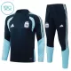 Conjunto de Moletom de Treino Argentina Criança Quarto-Zíper 2026-27 Navy