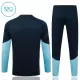 Conjunto de Moletom de Treino Argentina Criança Quarto-Zíper 2026-27 Navy