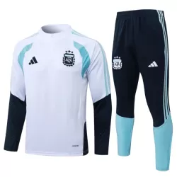 Conjunto de Moletom de Treino Argentina Homem Quarto-Zíper 2026-27 Branca