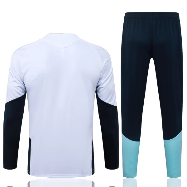 Conjunto de Moletom de Treino Argentina Homem Quarto-Zíper 2026-27 Branca