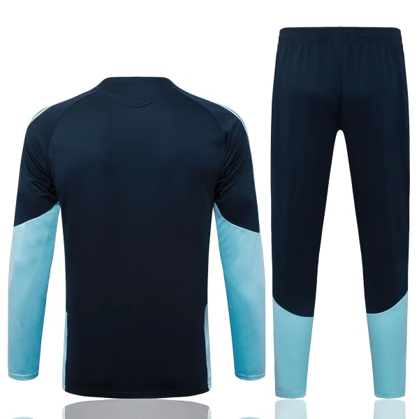 Conjunto de Moletom de Treino Argentina Homem Quarto-Zíper 2026-27 Navy