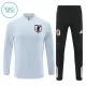 Conjunto de Moletom de Treino Japão Criança Quarto-Zíper 2026 Branca