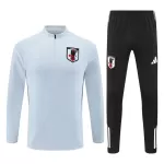 Conjunto de Moletom de Treino Japão Homem Quarto-Zíper 2026 Branca
