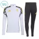 Conjunto de Moletom de Treino Real Madrid Criança Quarto-Zíper 2026-27 Branca Conjunto de Moletom de Treino Real Madrid Criança Quarto-Zíper 2026-27 Branca