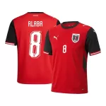 Camisola Áustria Alaba 8 Homem Equipamento 1ª Mundial 2026