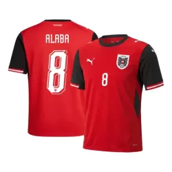 Camisola Áustria Alaba 8 Homem Equipamento 1ª Mundial 2026