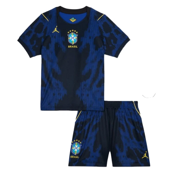 Camisola Brasil Criança Equipamento 2ª Mundial 2026 Camisola Brasil Criança Equipamento 2ª Mundial 2026