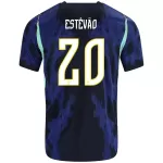 Camisola Brasil Estevao 20 Homem Equipamento 2ª Mundial 2026