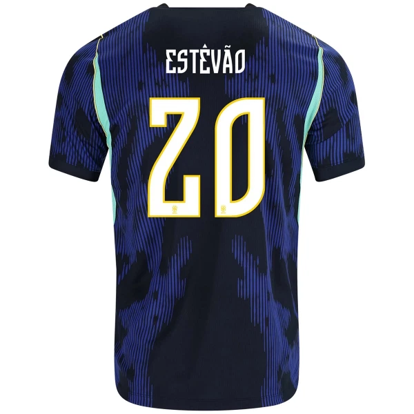 Camisola Brasil Estevao 20 Homem Equipamento 2ª Mundial 2026 Camisola Brasil Estevao 20 Homem Equipamento 2ª Mundial 2026