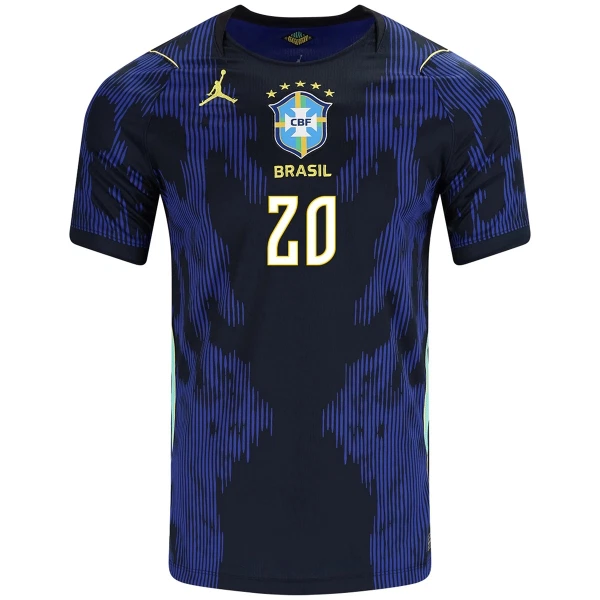 Camisola Brasil Estevao 20 Homem Equipamento 2ª Mundial 2026