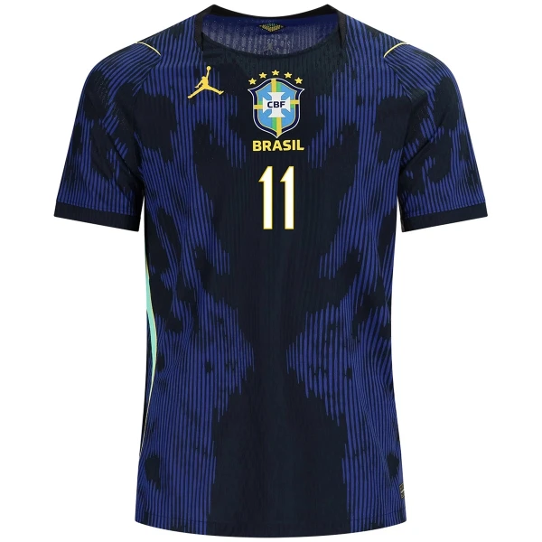 Camisola Brasil Raphinha 11 Homem Equipamento 2ª Mundial 2026