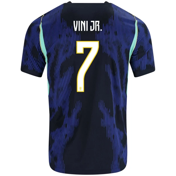 Camisola Brasil Vini JR. 7 Homem Equipamento 2ª Mundial 2026 Camisola Brasil Vini JR. 7 Homem Equipamento 2ª Mundial 2026