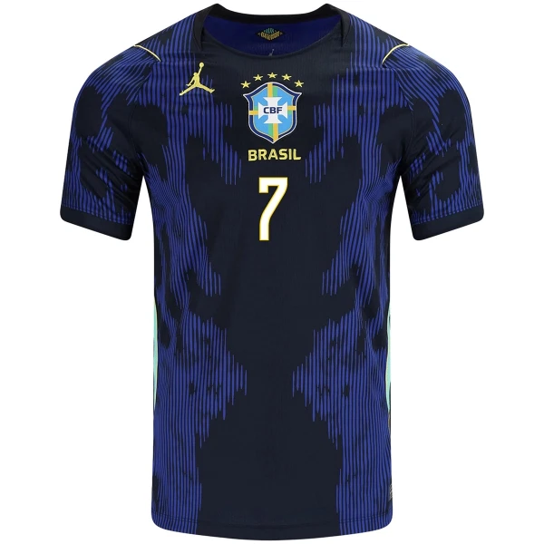 Camisola Brasil Vini JR. 7 Homem Equipamento 2ª Mundial 2026