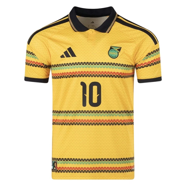 Camisola Jamaica Bob Marley 10 Homem Equipamento 1ª Mundial 2026