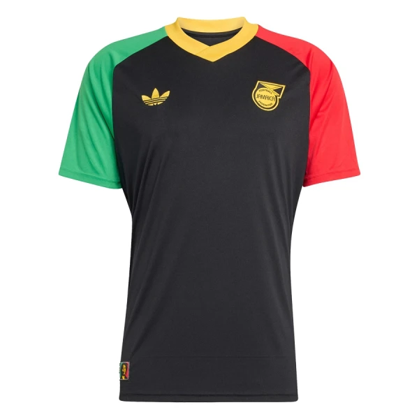 Camisola Jamaica Pre-Match Homem Mundial 2026 Preta