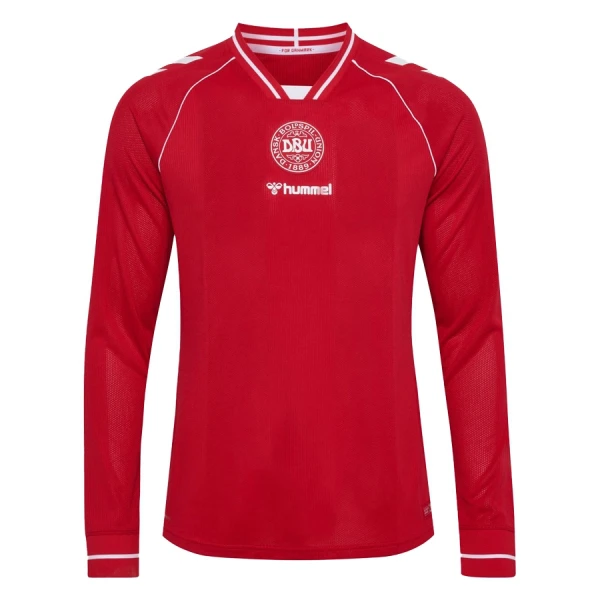 Camisola Manga Comprida Dinamarca Homem Equipamento 1ª Mundial 2026