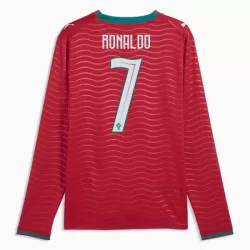 Camisola Manga Comprida Portugal Ronaldo 7 Homem Equipamento 1ª Mundial 2026
