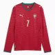 Camisola Manga Comprida Portugal Ronaldo 7 Homem Equipamento 1ª Mundial 2026