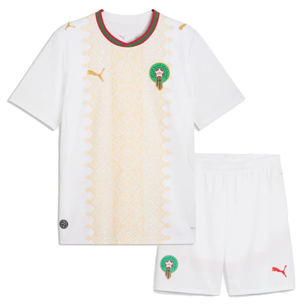 Camisola Marrocos Criança Equipamento 2ª Mundial 2026