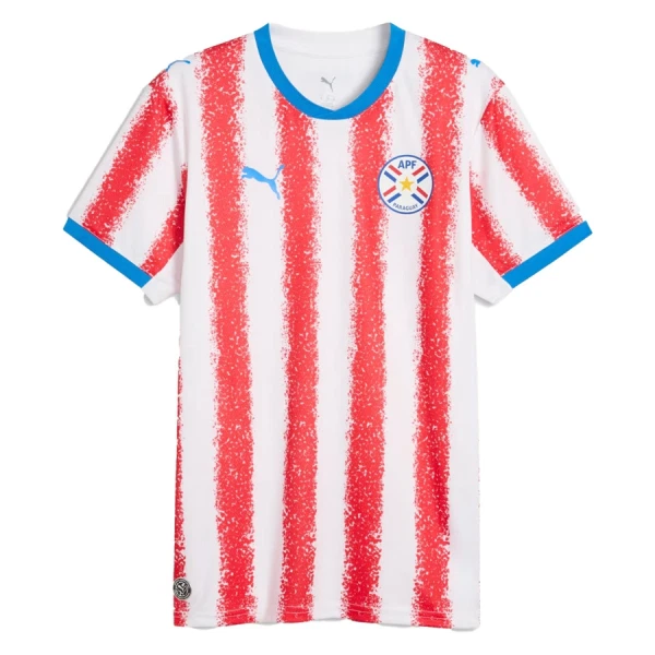 Camisola Paraguai Homem Equipamento 1ª Mundial 2026 Camisola Paraguai Homem Equipamento 1ª Mundial 2026